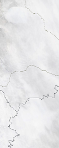 Спутниковый снимок  Рыбинского водохранилища и Белого озера 2022-01-21