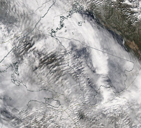 Спутниковый снимок Ладога, Финский залив 2022-05-05