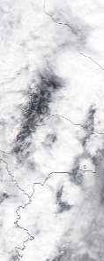 Спутниковый снимок  Рыбинского водохранилища и Белого озера 2022-05-08