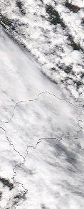 Спутниковый снимок  Рыбинского водохранилища и Белого озера 2022-05-14