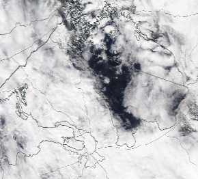 Спутниковый снимок Ладога, Финский залив 2022-05-16