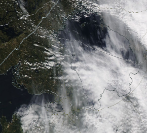 Спутниковый снимок Ладога, Финский залив 2022-05-18