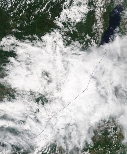 Спутниковый снимок Байкала 2022-06-13
