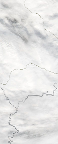 Спутниковый снимок  Рыбинского водохранилища и Белого озера 2022-09-20