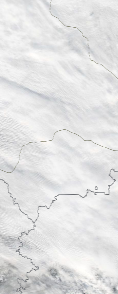 Спутниковый снимок  Рыбинского водохранилища и Белого озера 2022-09-26