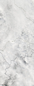 Спутниковый снимок  Рыбинского водохранилища и Белого озера 2022-09-27