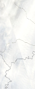 Спутниковый снимок  Рыбинского водохранилища и Белого озера 2023-01-16