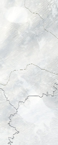 Спутниковый снимок  Рыбинского водохранилища и Белого озера 2023-01-28