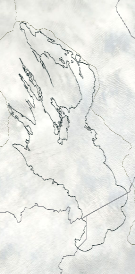 Спутниковый снимок Онежского озера 2023-01-28