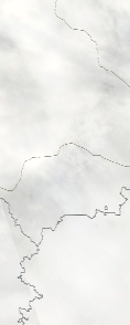 Спутниковый снимок  Рыбинского водохранилища и Белого озера 2023-01-30