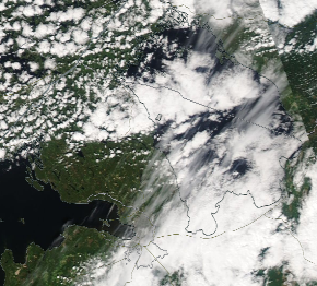 Спутниковый снимок Ладога, Финский залив 2023-05-29