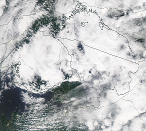 Спутниковый снимок Ладога, Финский залив 2023-06-01