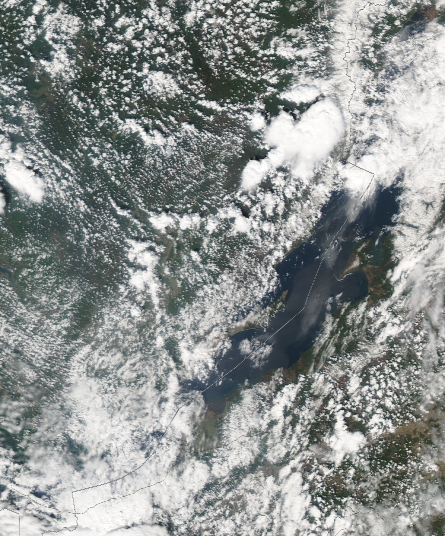 Спутниковый снимок Байкала 2023-06-04
