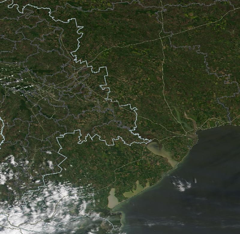 Фото с погодного спутника NASA: Одесская область, 04.05.2024г.