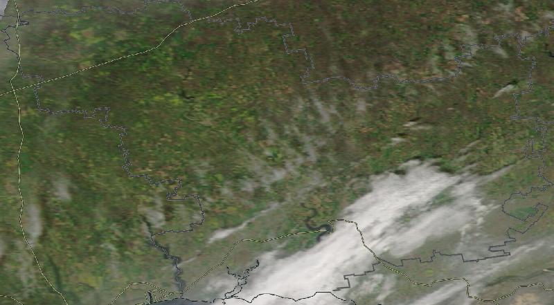 Фото с погодного спутника NASA: Николаевская область, 20.04.2024г.