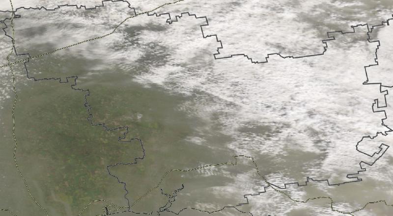 Фото с погодного спутника NASA: Николаевская область, 24.04.2024г.