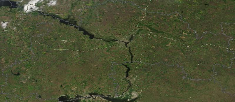 Фото с погодного спутника NASA: Днепропетровская область, 07.05.2024г.