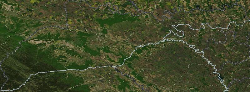 Фото с погодного спутника NASA: Черновицкая область, 01.05.2024г.