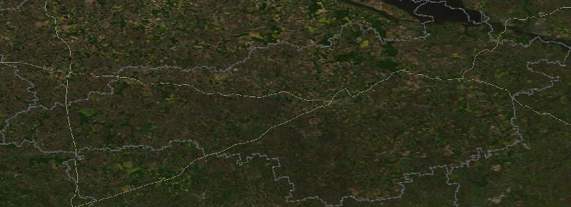 Фото с погодного спутника NASA: Кировоградская область, 04.05.2024г.