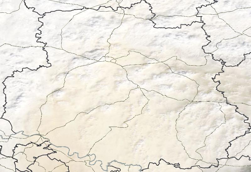 Фото с погодного спутника NASA: Винницкая область, 24.04.2024г.
