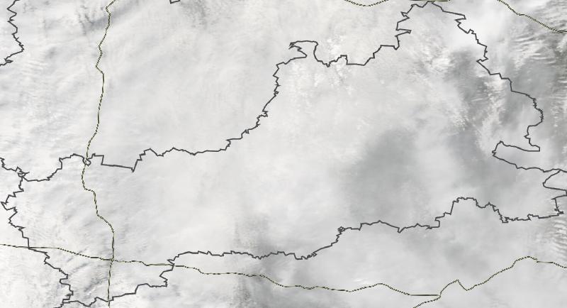 Фото с погодного спутника NASA: Черкасская область, 26.04.2024г.