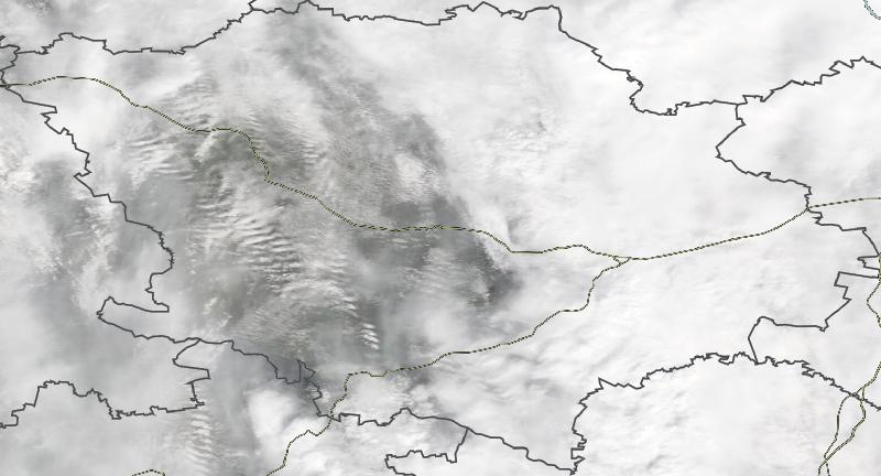 Фото с погодного спутника NASA: Полтавская область, 26.04.2024г.
