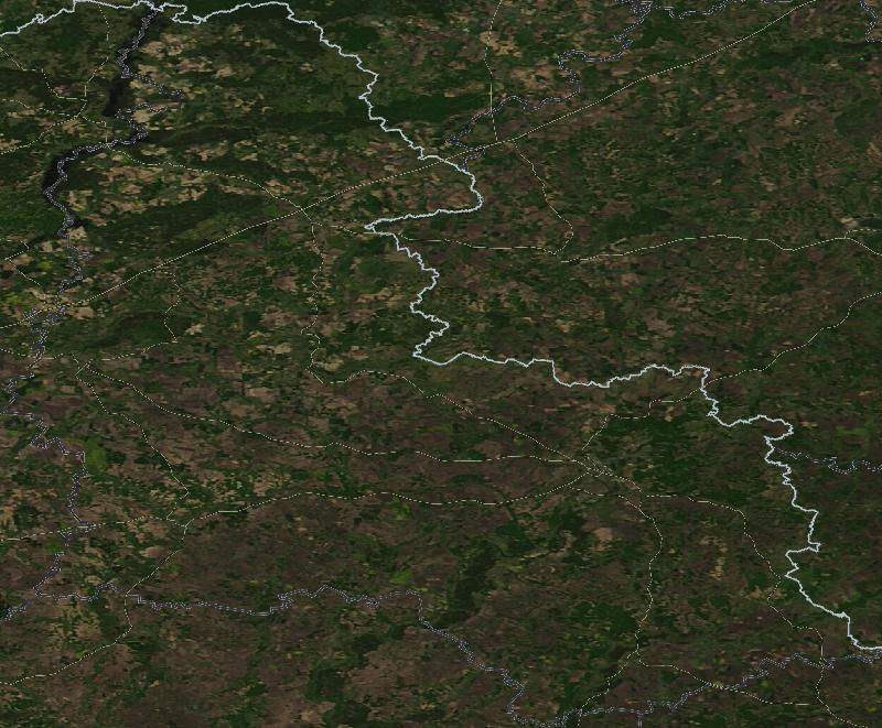 Фото с погодного спутника NASA: Сумская область, 01.05.2024г.