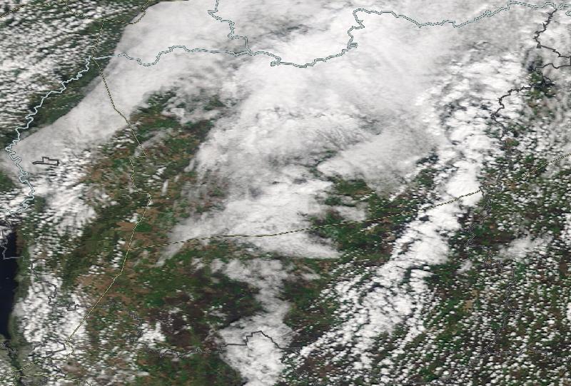 Фото с погодного спутника NASA: Черниговская область, 23.04.2024г.
