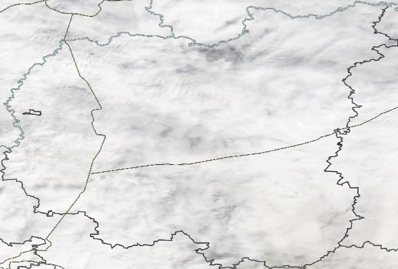 Фото с погодного спутника NASA: Черниговская область, 24.04.2024г.