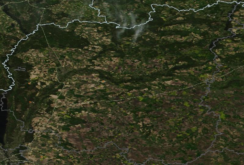 Фото с погодного спутника NASA: Черниговская область, 04.05.2024г.
